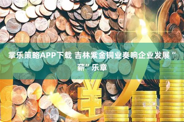 掌乐策略APP下载 吉林紫金铜业奏响企业发展“薪”乐章
